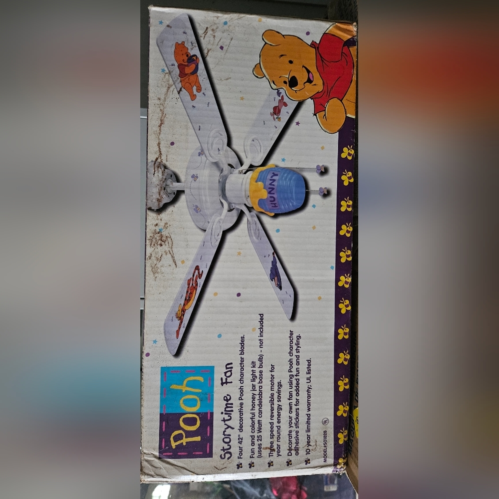 Pooh Storytime Ceiling Fan